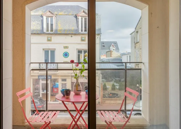 Plaza - Centre - Parking Prive Apartment Deauville